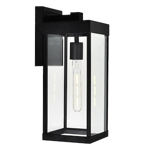 Windsor - 1 Light Outdoor Wall Lantern-14.5 Inches Tall and 6 Inches Wide - 1301244